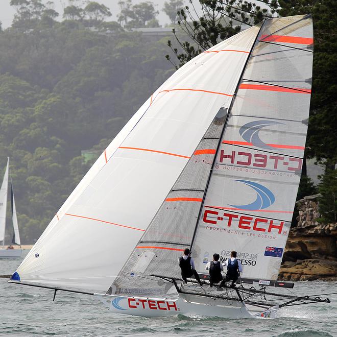 C-Tech is the leading international competitor - JJ Giltinan Championship 2014 © Australian 18 Footers League http://www.18footers.com.au